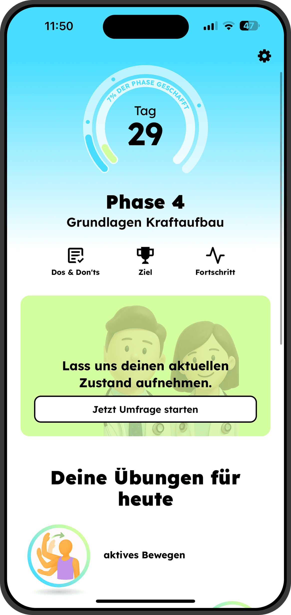Rehaber App Screenshot